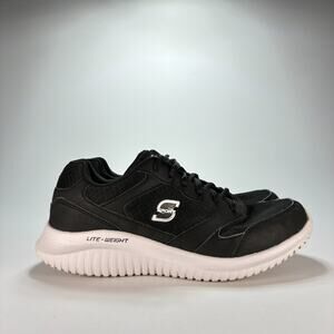 S Sport by Skechers Keafer Black LITE WEIGHT Wide Sneakers F190-2 Men's Size 8